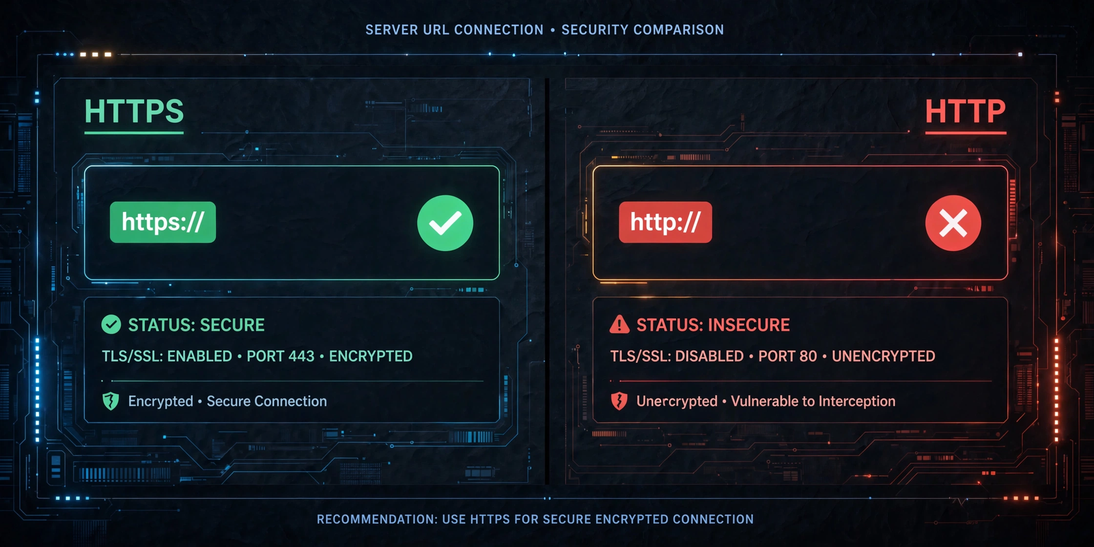 IPTV setup Canada HTTP vs HTTPS error — server URL field showing correct HTTP format