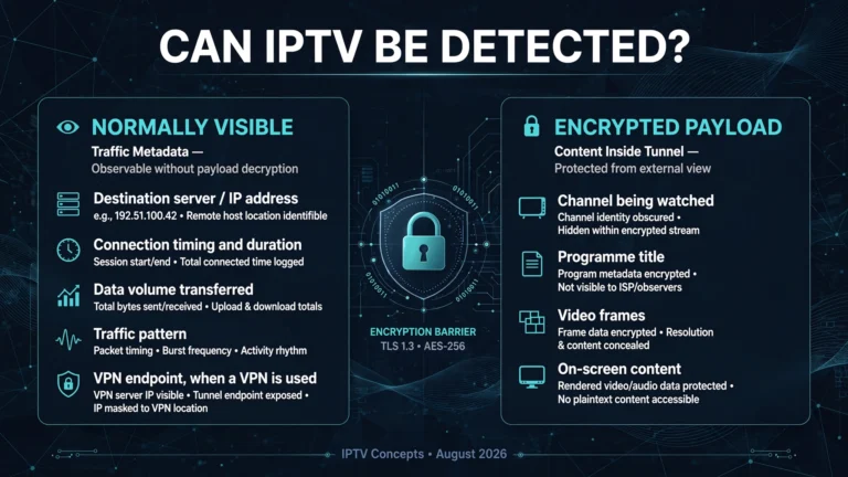 Can IPTV be detected? What a Canadian ISP can see
