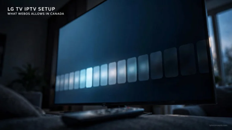 LG TV IPTV setup in Canada — what webOS allows and how the Content Store varies by region