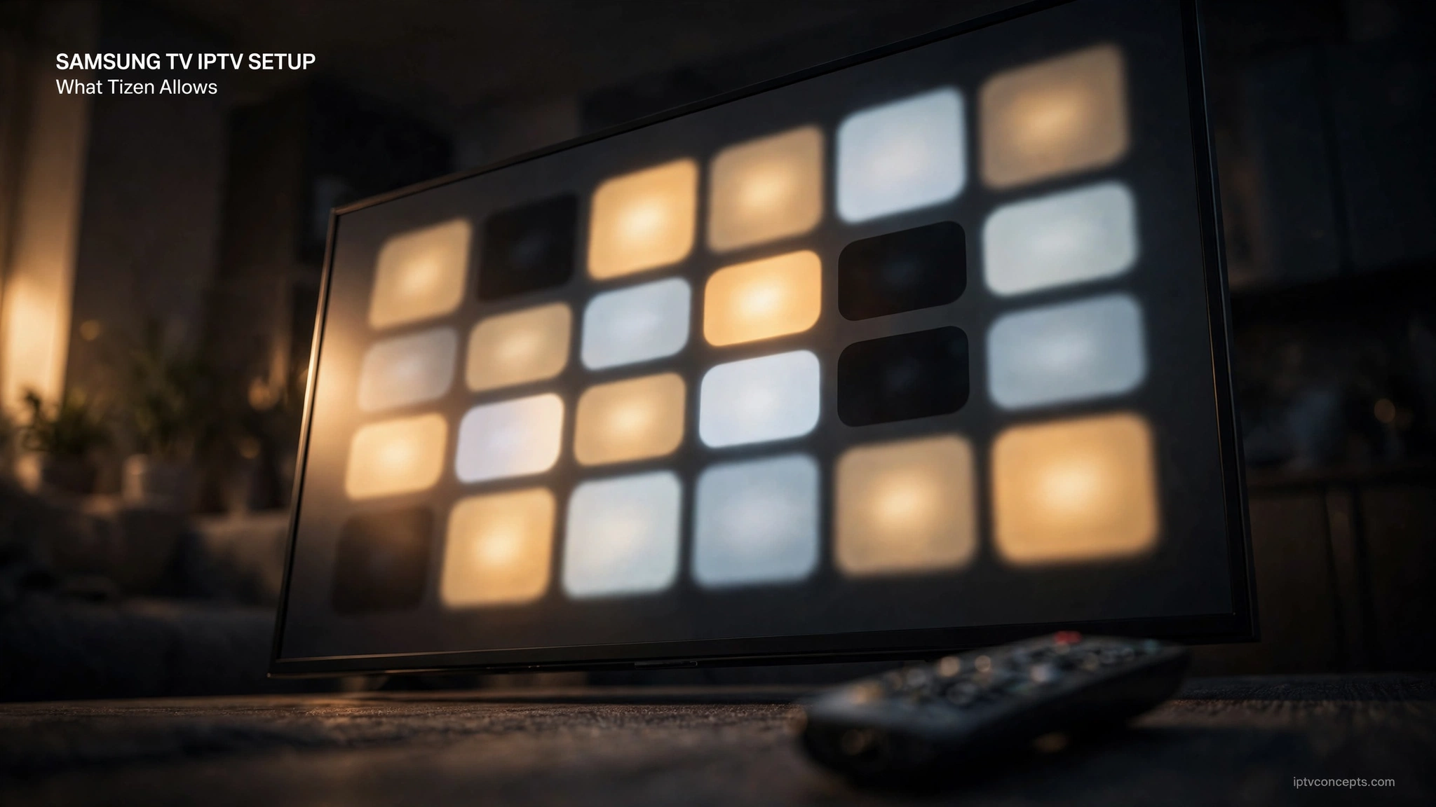 Samsung TV IPTV setup in Canada — what Tizen allows and how to check app availability